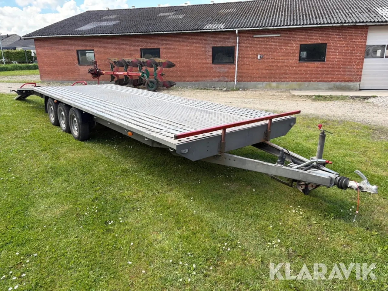 Billede 2 - Autotrailer Boro 3500kg - 3 akslet