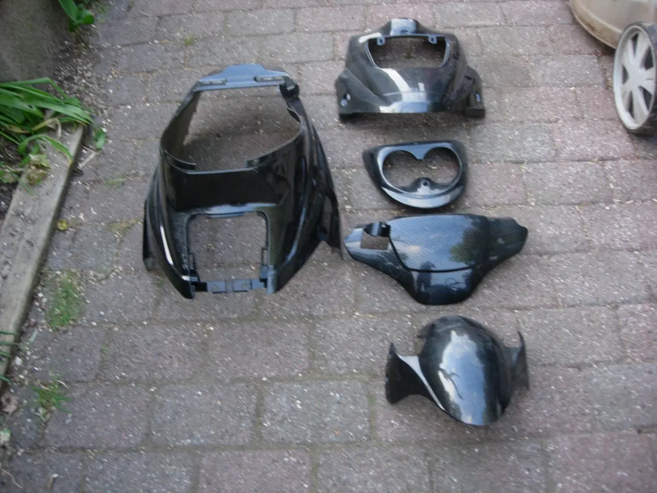 Billede 1 - Pgo skjolde carbon look