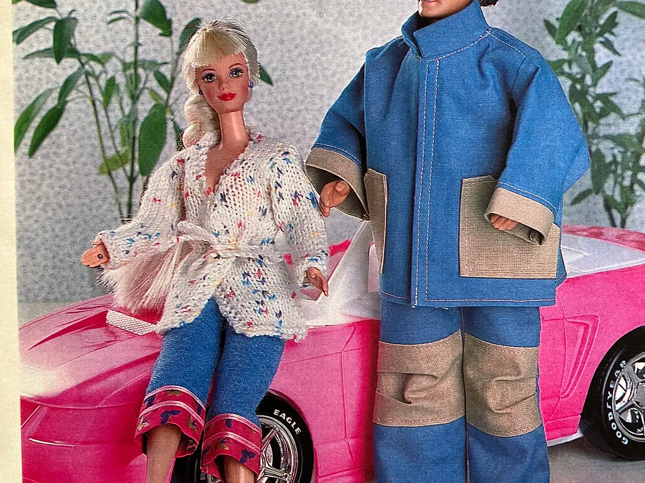 Billede 3 - 12 sider Sy og Strik til Barbie og drengene