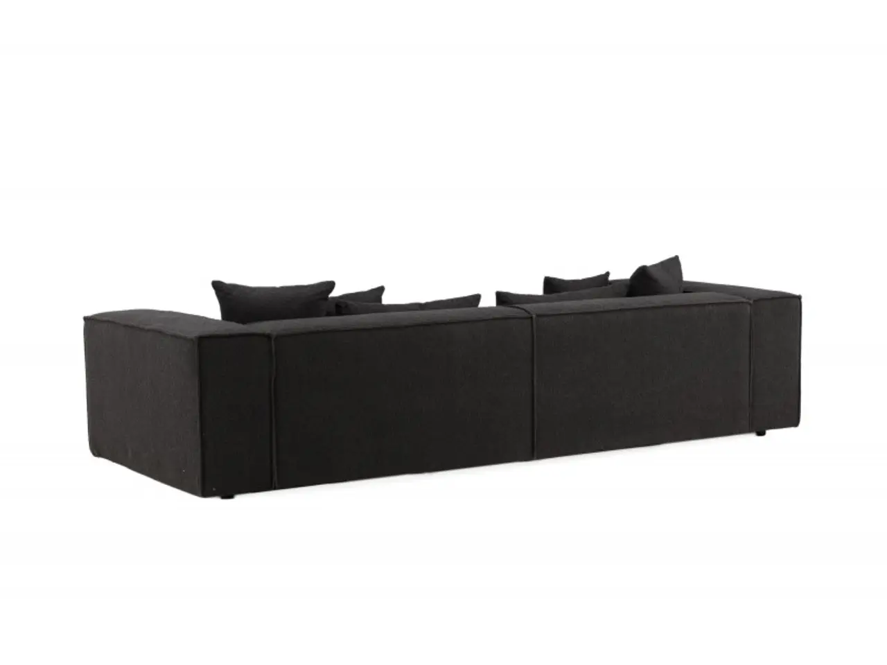 Billede 10 - Gillholmen 3 personers Sofa  - Sort stof