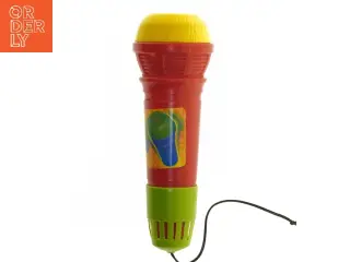 Plastmikrofon til børn (str. 24,5 cm)