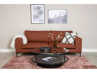 Bolero 3 personers Sofa - Rød, Høj Komfort