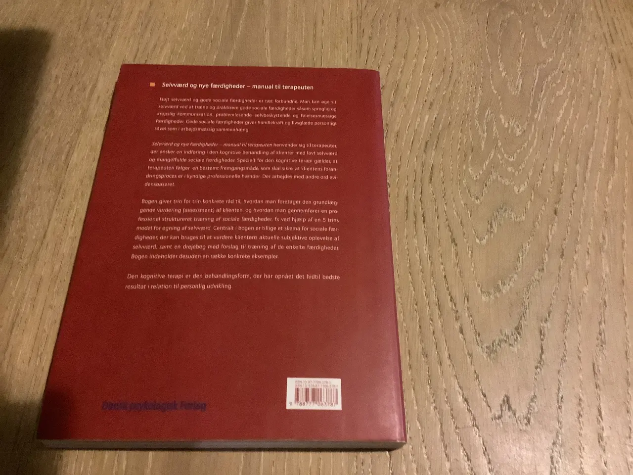 Billede 2 - Selvværd og nye færdigheder. Manual til terapeuten