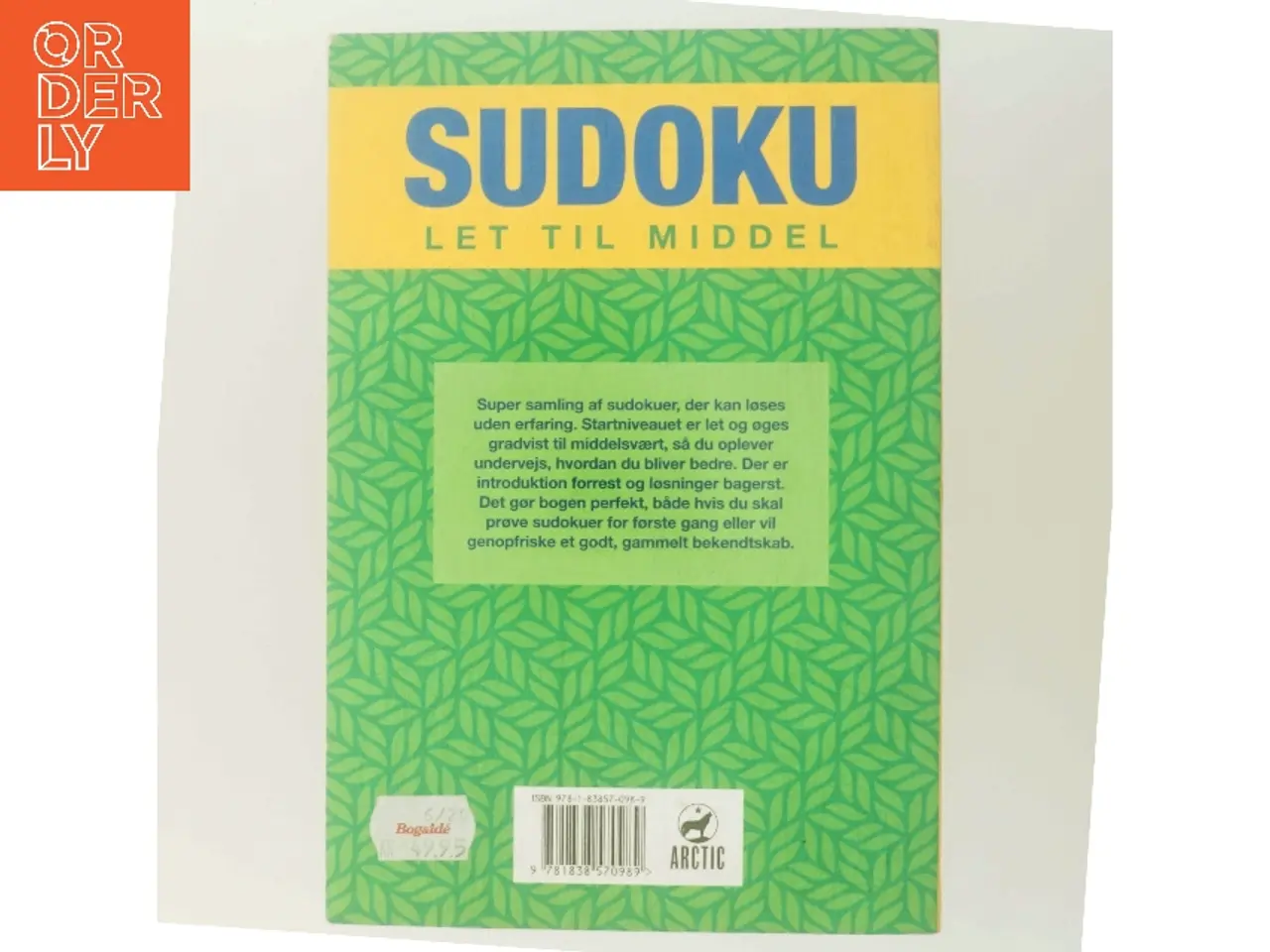 Billede 3 - Sudoku – let til middel af Ukendt (Bog)