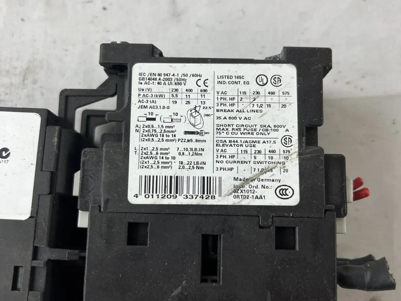 Billede 9 - Siemens Sirius 3RB2026-1QB0 Overload relæ + w/