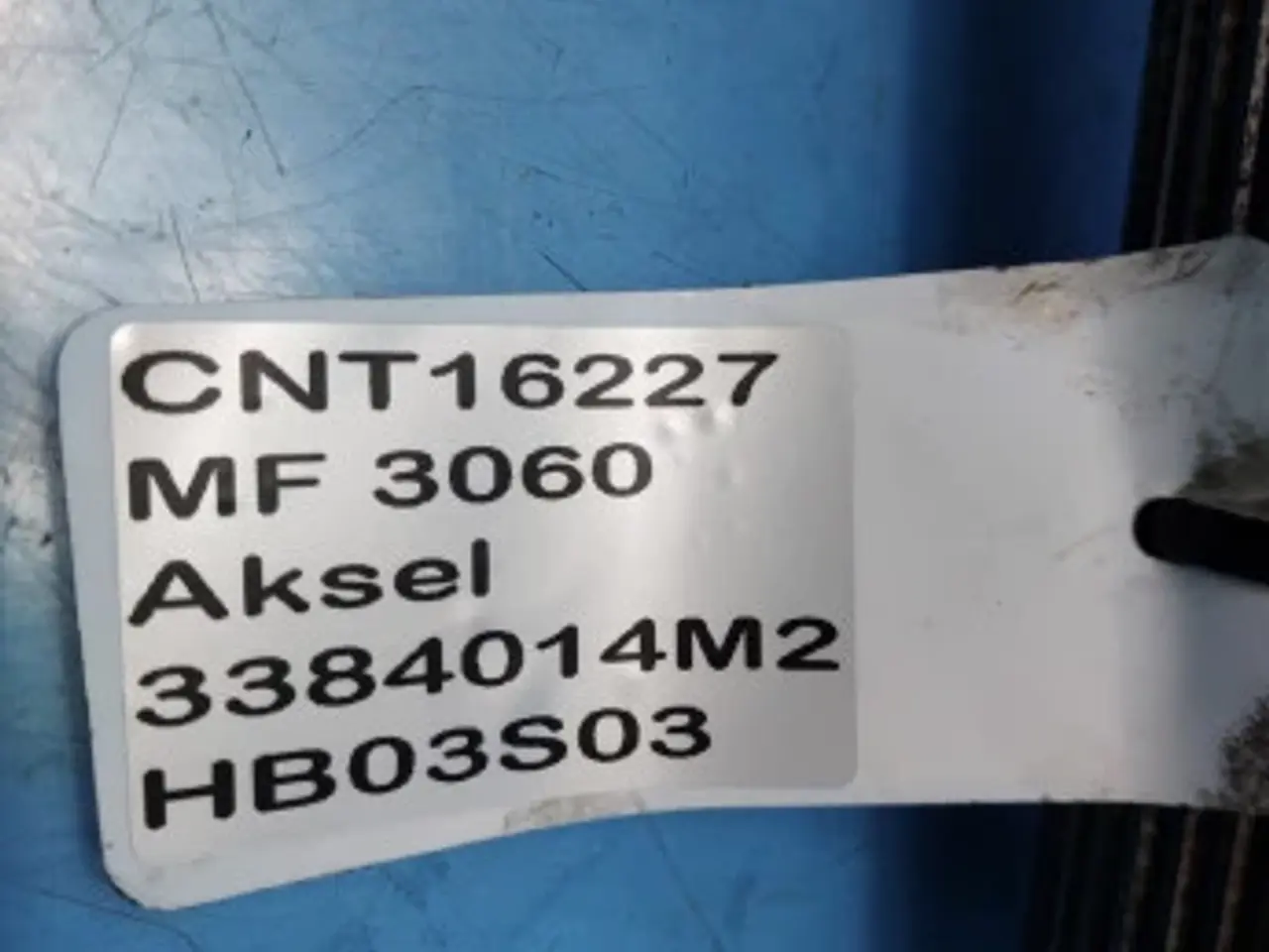Billede 11 - Massey Ferguson 3060 Aksel 3384014M2