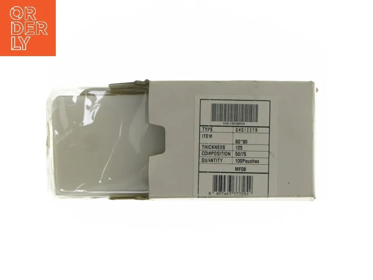 Billede 1 - Laminatposer 100 stk (str. 10x7 cm)  til visir kort mv.