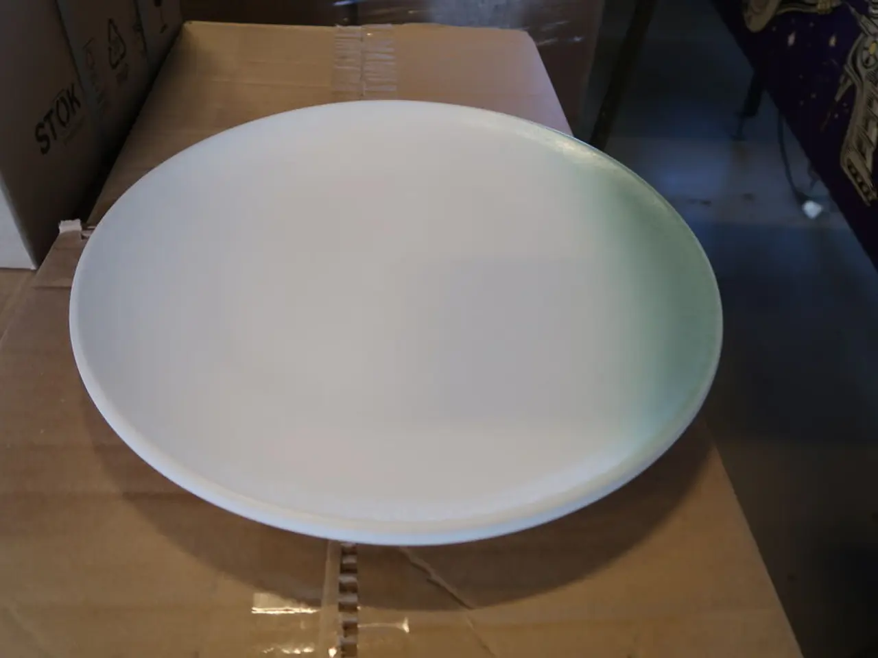 Billede 4 - 25 stk. Tallerken flad 26cm grøn skygge