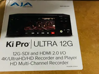 Optager og afspiller AJA Ki Pro ULTRA 12G