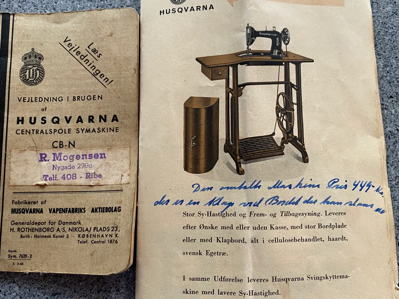 Billede 2 - Husqvarna trædesymaskine