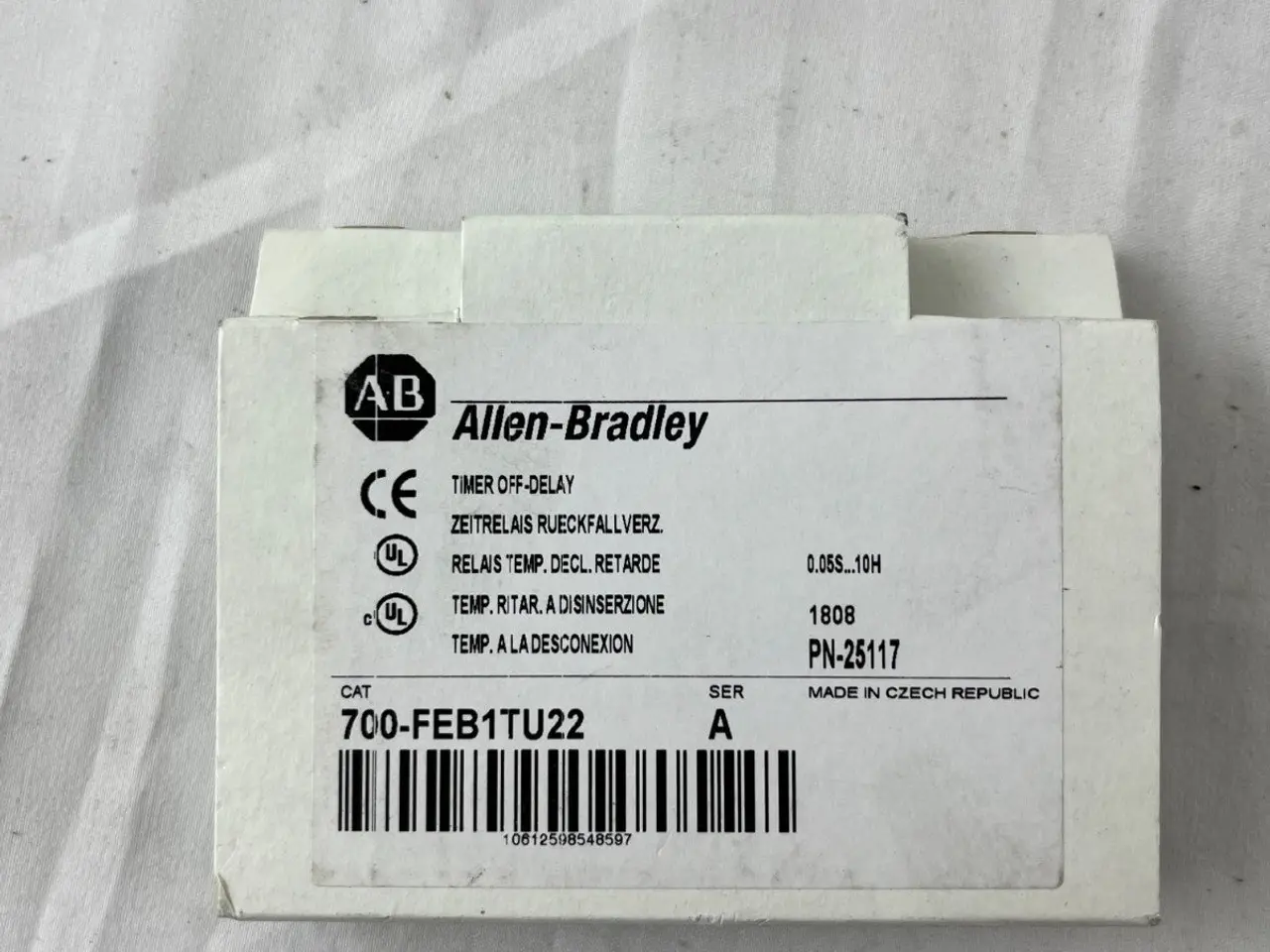 Billede 2 - Allen-Bradley 700-FEB1TU22 Timer OFF-DELAY Czech