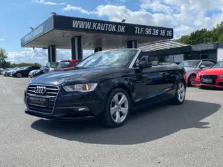 Audi A3 1,6 TDI Ambition 110HK Cabr. 6g