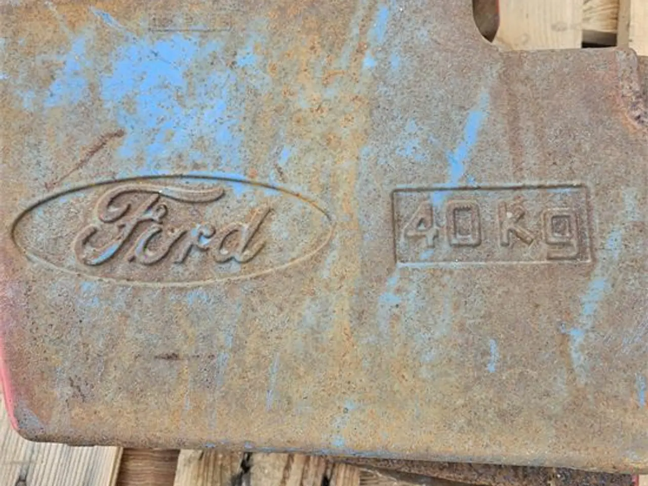 Billede 9 - Ford 10X40 - Originale frontvægte / front weights
