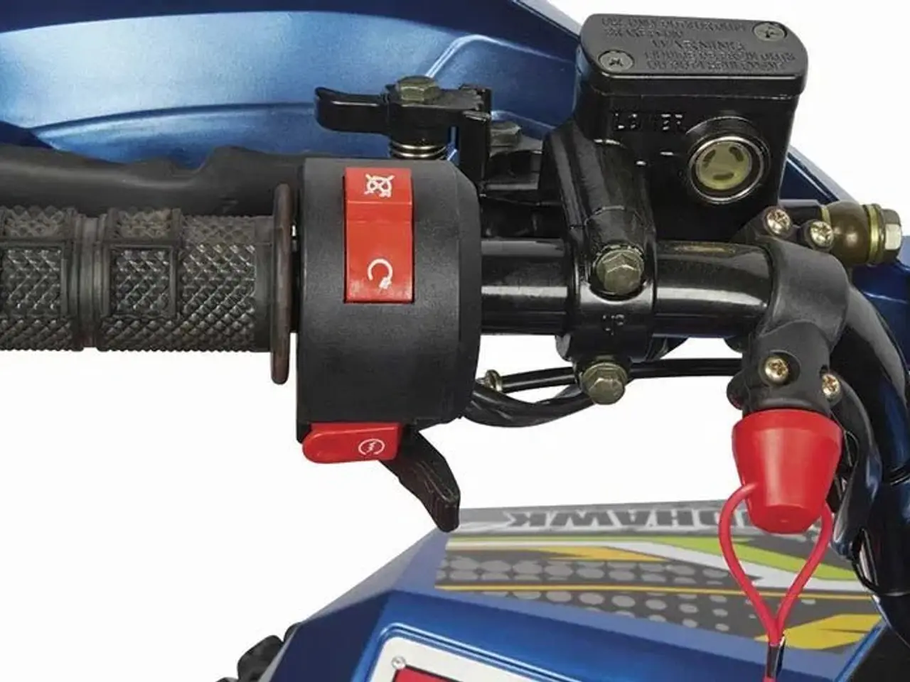 Billede 4 - ATV Mudhawk 110cc – Blå | Klar til action for de yngste eventyrere!