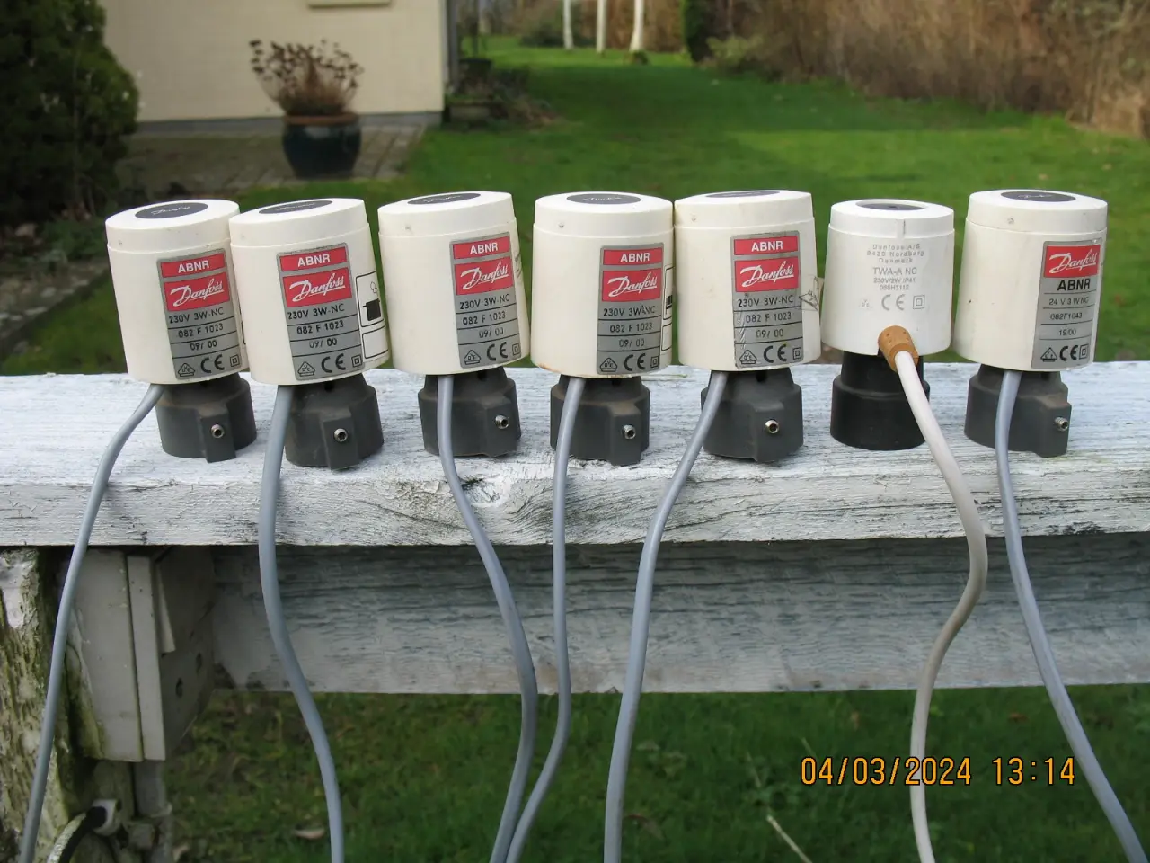 Billede 1 - Danfoss telestater/motorventiler 7 stk