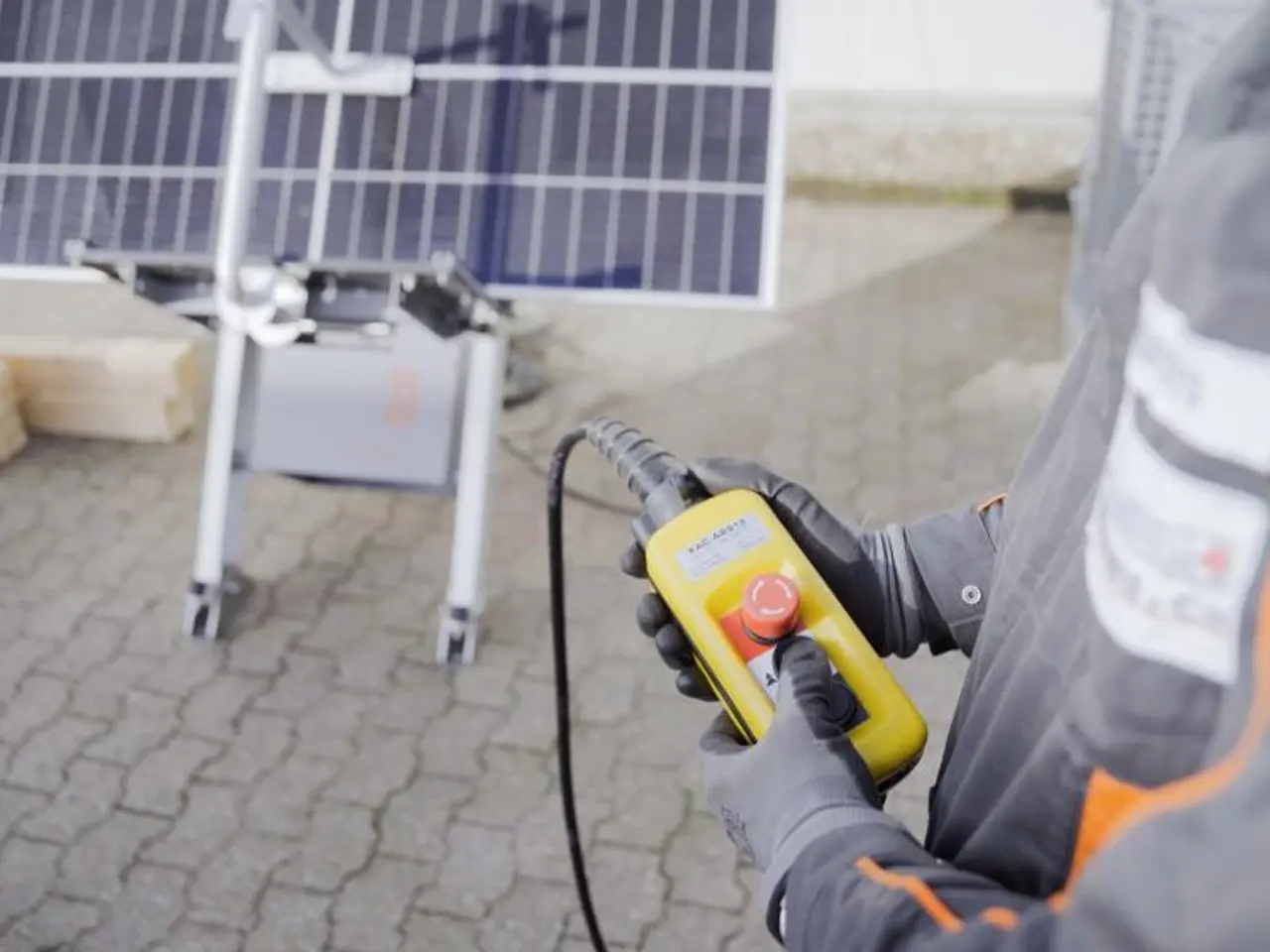 Billede 8 - SolarClimber solcellelift – Effektiv transport af solpaneler op til 21 meter