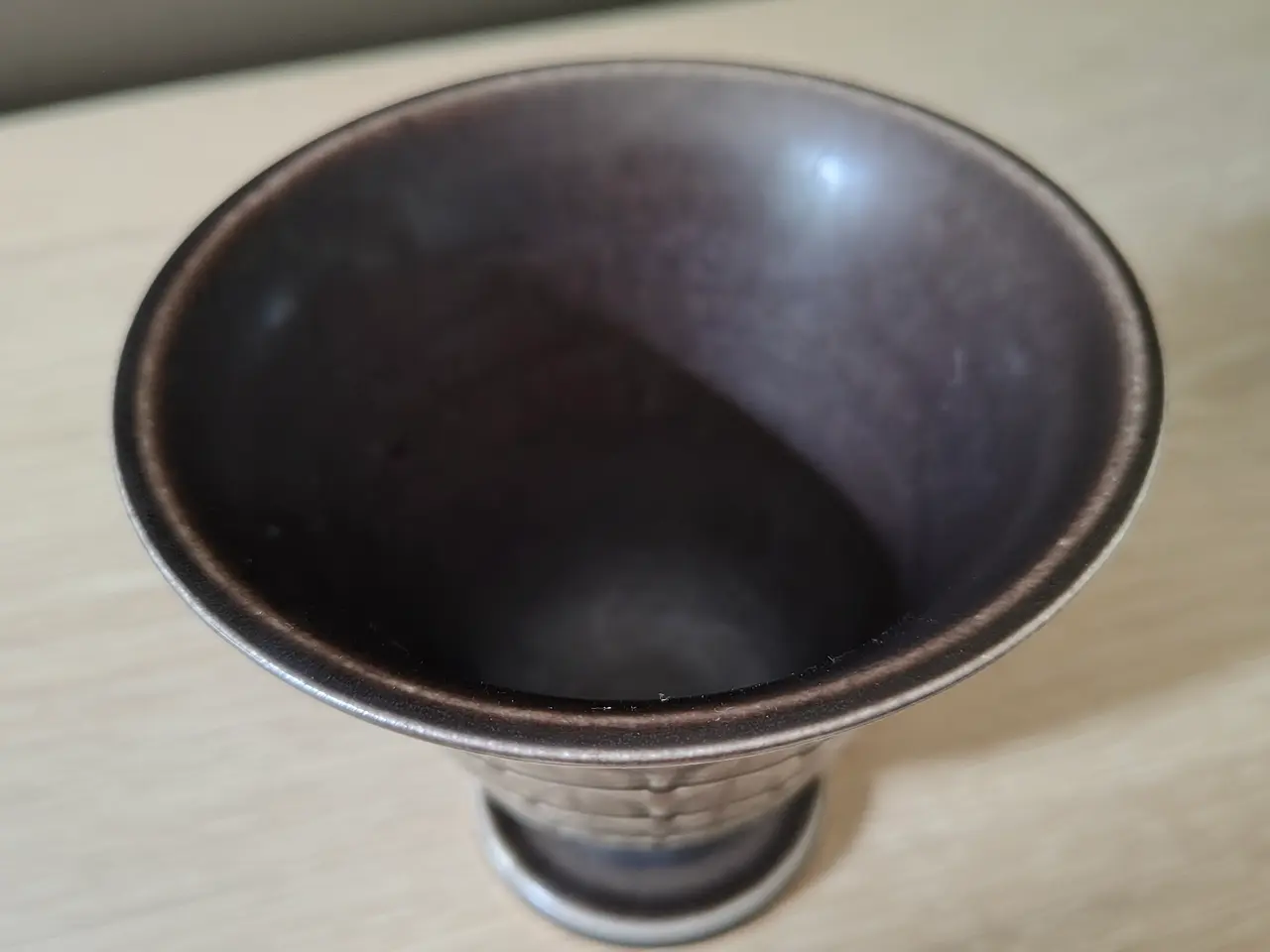 Billede 4 - Flot Aluminia vase af Nils Thorsson
