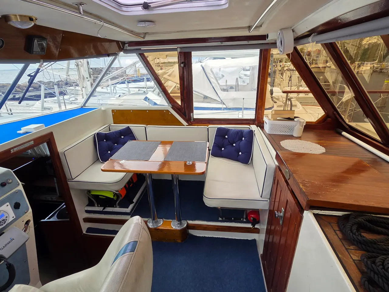 Billede 2 - Moonraker 36 Targa – klassisk engelsk motorbåd