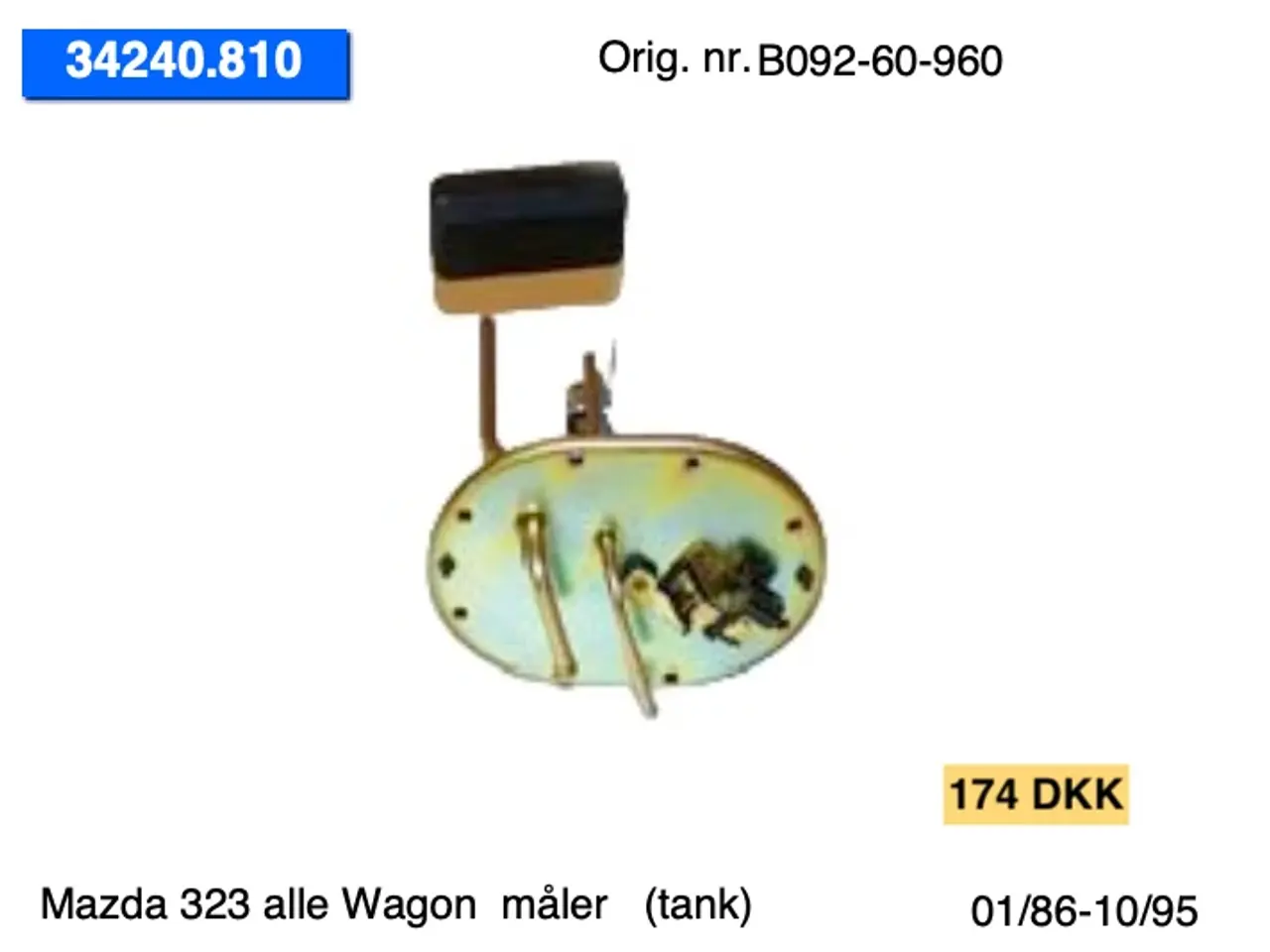 Billede 11 - Mazda 323 (85-89) tanke