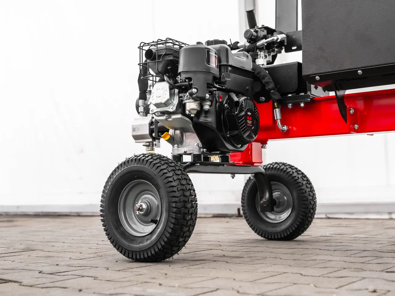 Billede 5 - WoodMaster CWM12B – 12 ton benzin brændekløver (vandret)
