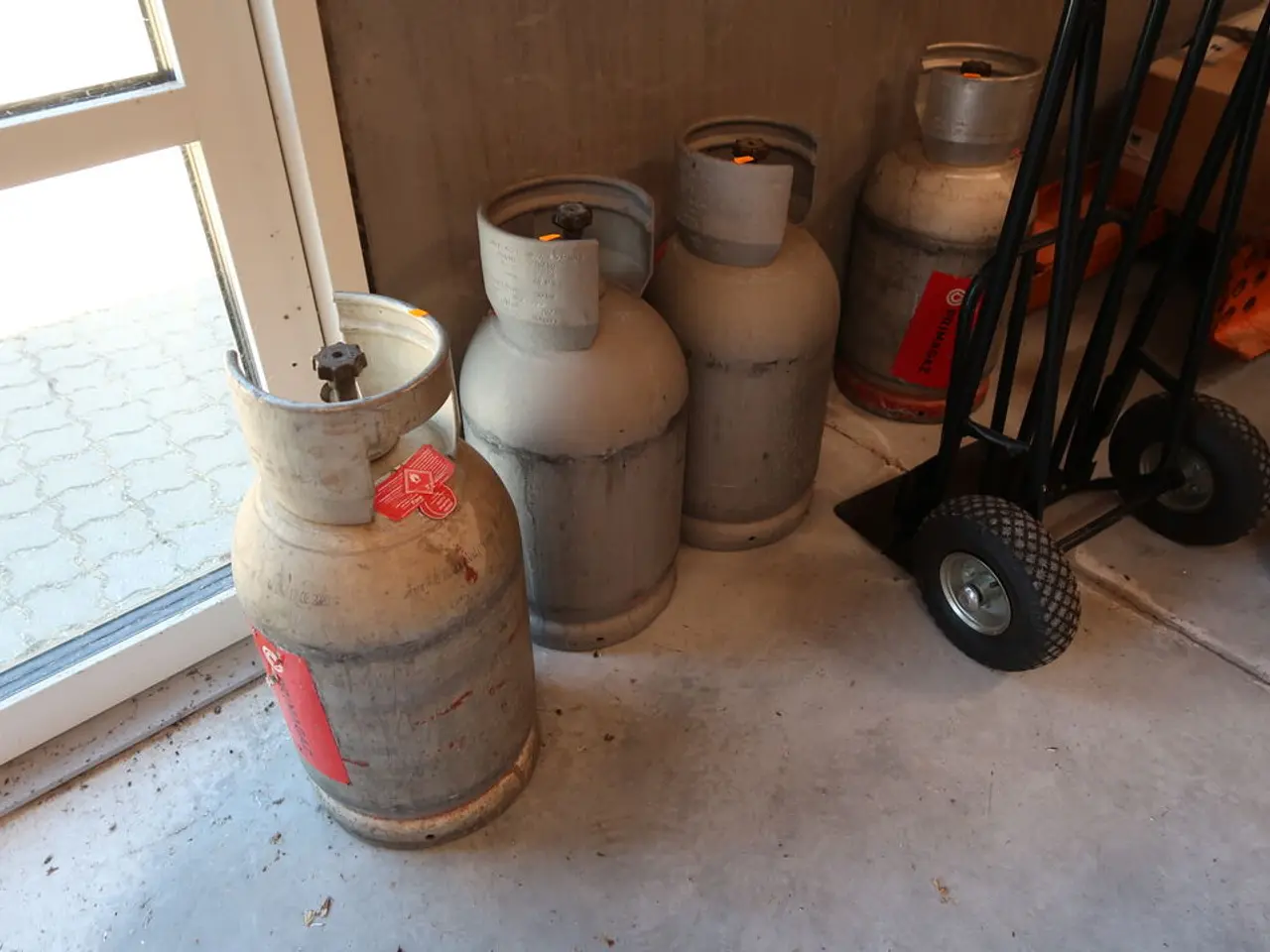 Billede 2 - 4 stk. gasflasker
