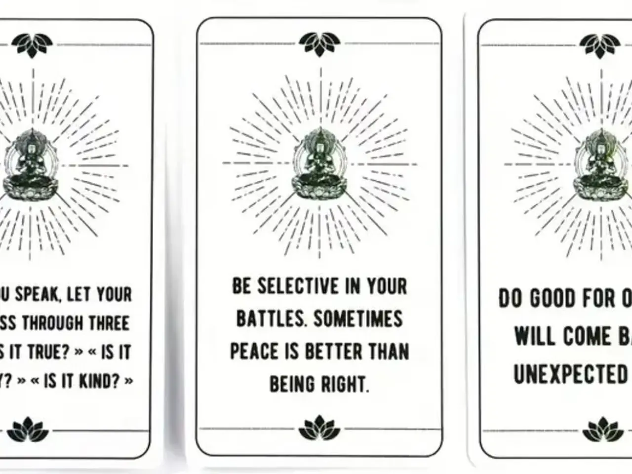 Billede 6 - Buddha Wisdom Oracle Cards - Spiritual Guidance Deck
