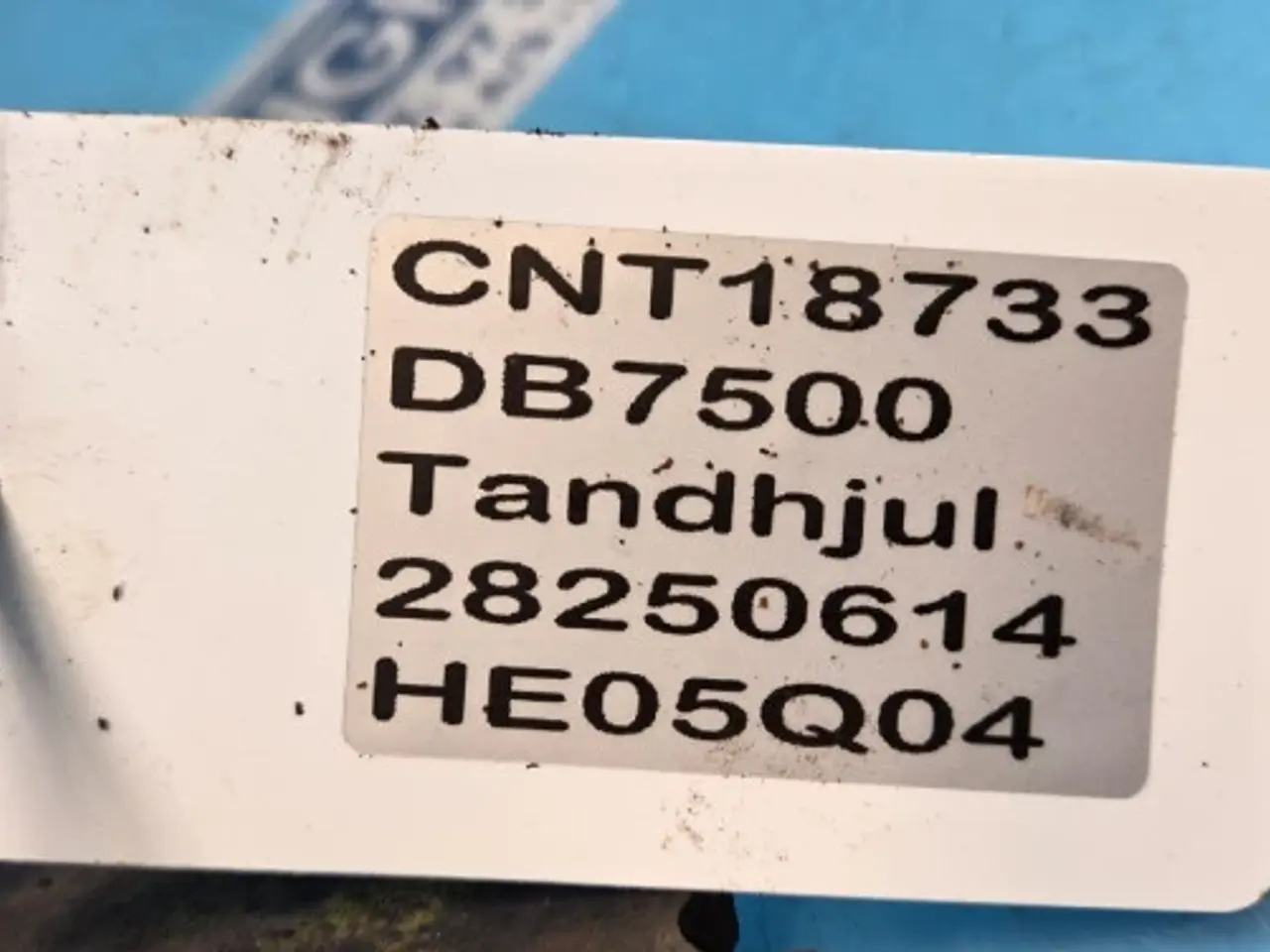 Billede 11 - Dronningborg D7500 Tandhjul 28250614