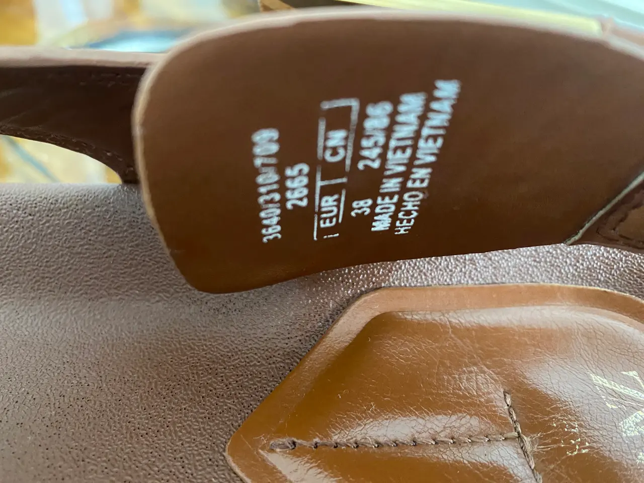 Billede 4 - zara sandal brugt max 5 x