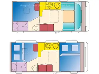 2005 - Adria Adora 512 UP Forventes på lager ultimo uge 43