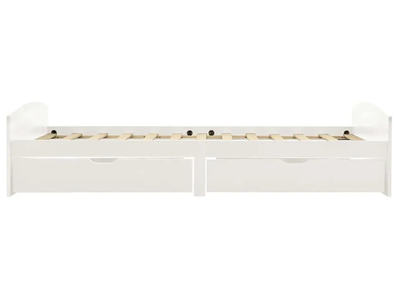 Billede 4 - Sengestel med 2 skuffer uden madras 90x200 cm hvid