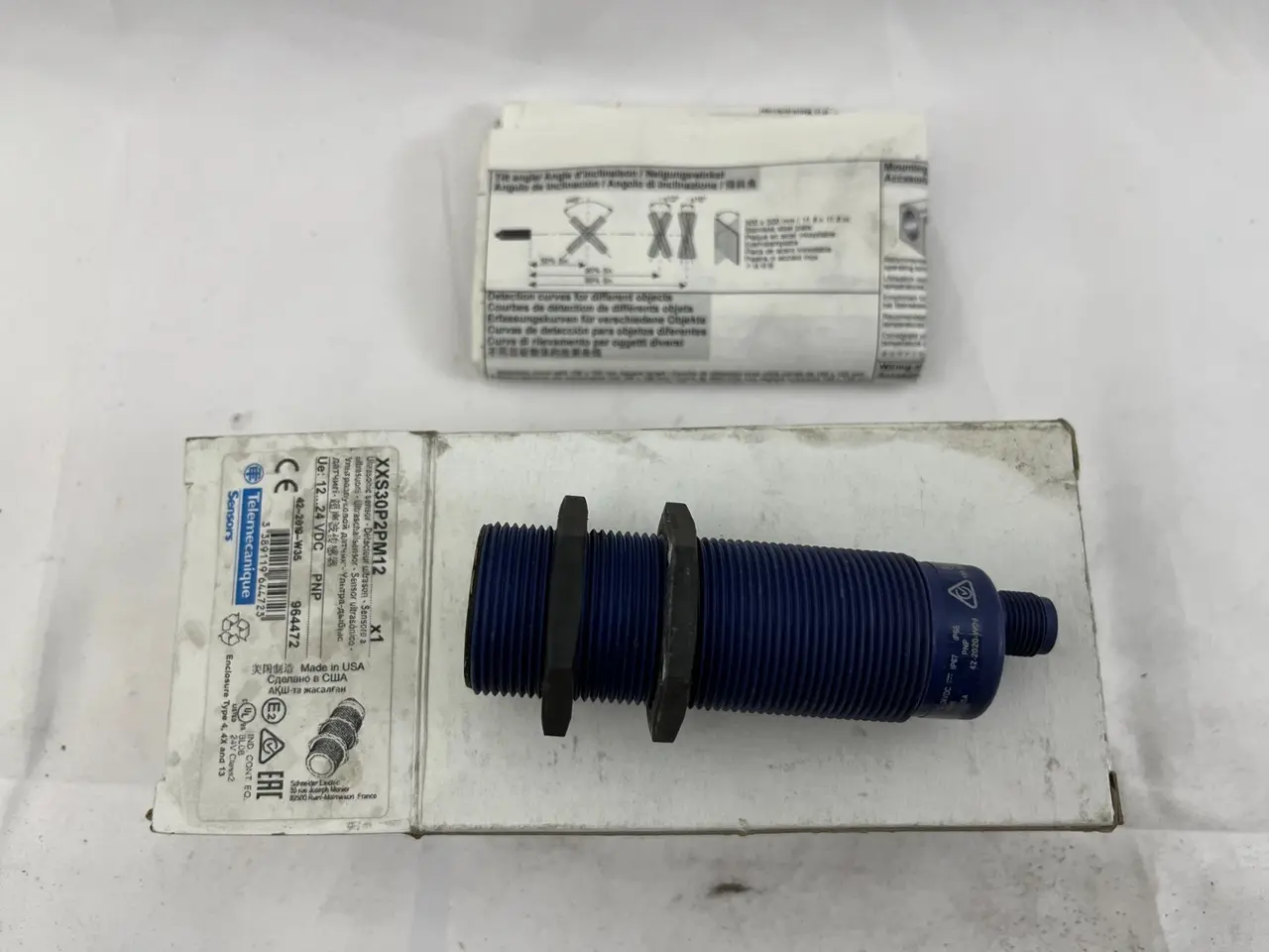 Billede 2 - Telemecanique XXS30P2PM12 Ultrasonic Sensor M30 2m