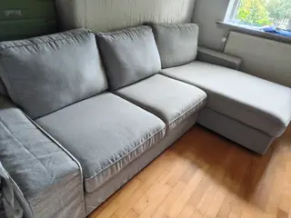 Sofa med chaiselong
