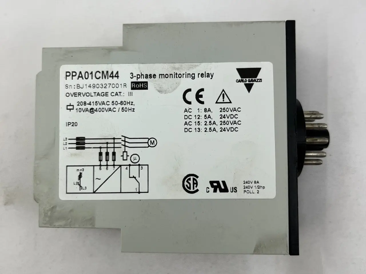 Billede 5 - Carlo Gavazzi PPA01CM44 3-Phase Monitoring relæ