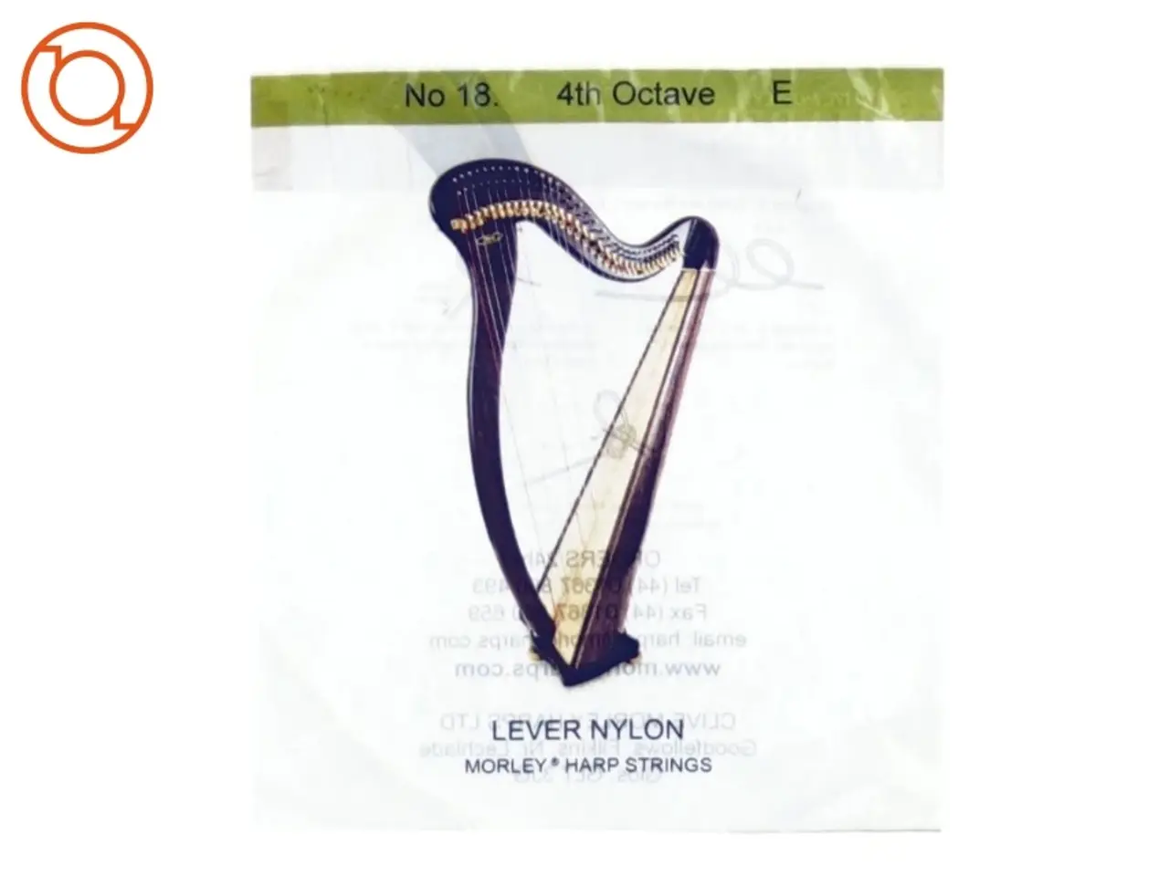 Billede 1 - Harpe streng fra Morley (str. 14 x 14 cm)