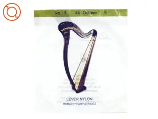 Harpe streng fra Morley (str. 14 x 14 cm)