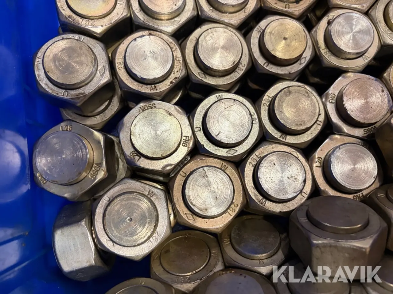 Billede 6 - Lot - fittings og propper til hydraulikslanger - 1 palle