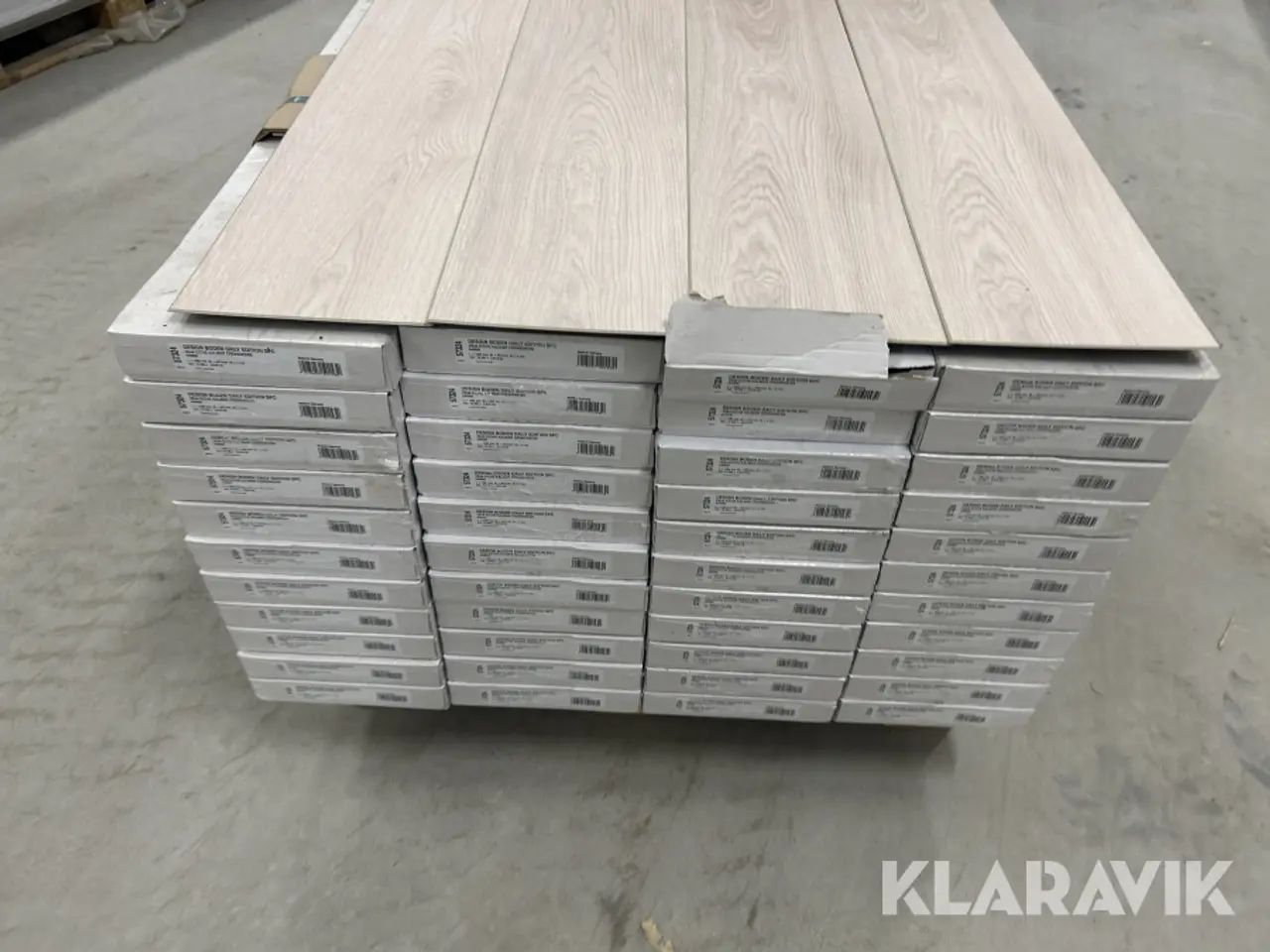 Billede 5 - Gulv Design Boden VE44 Eiche Kalmar cremehvid SPC-gulv cirka 115 m²