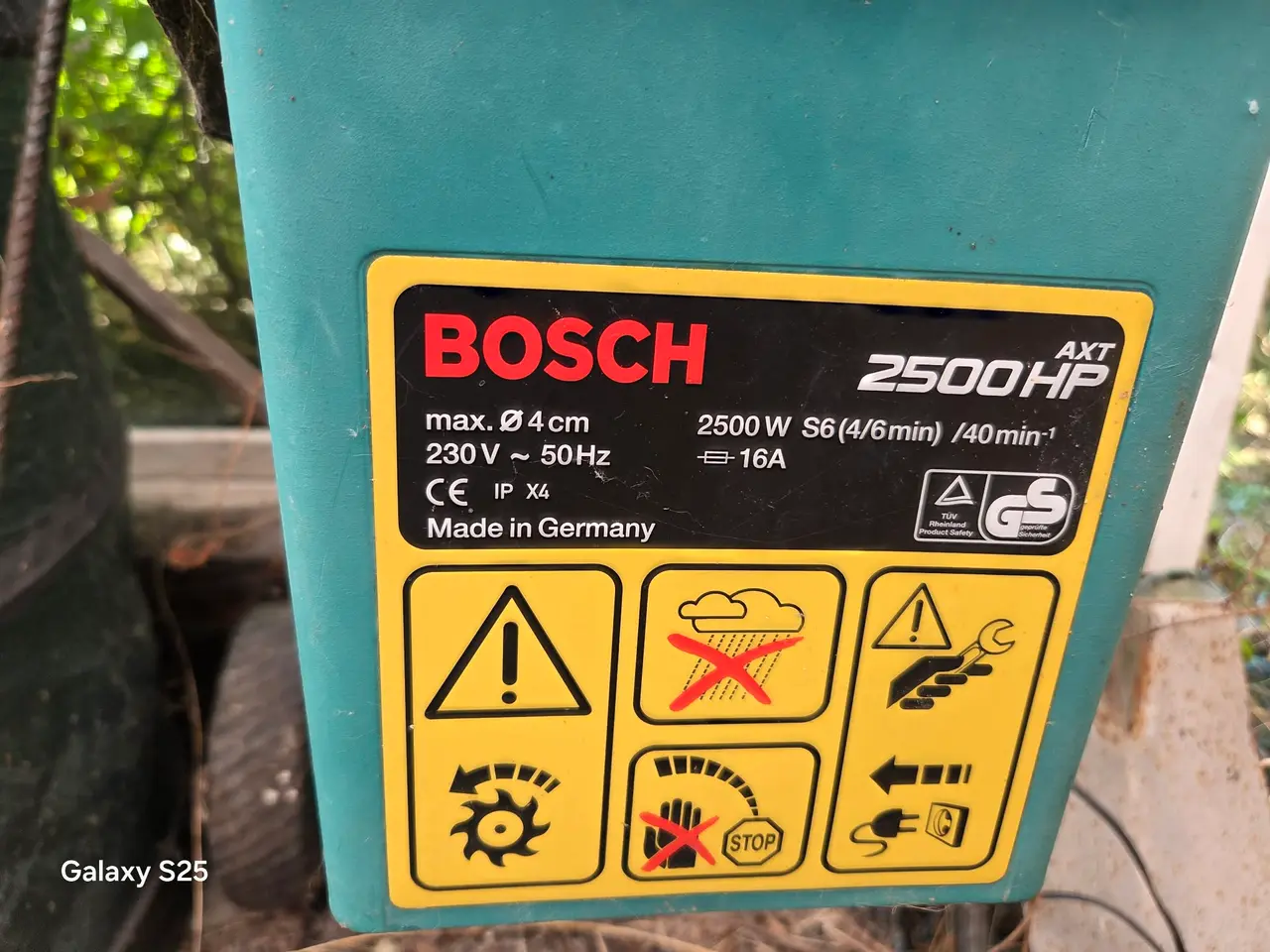 Billede 4 - Bosch kompostkværn 2500 HP AXT