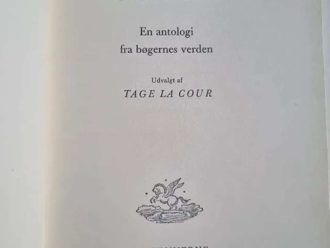 Billede 4 - Tage la Cour: Bogen fortæller