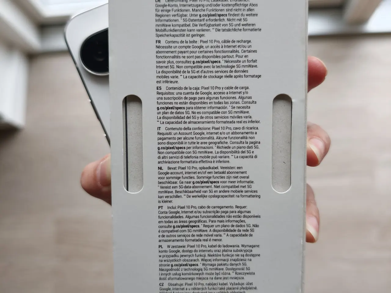 Billede 5 - Google Pixel 10 Pro 5G 256 GB Porcelain
