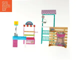 Mini markedsbod legesæt fra Barbie (str. 30x13 cm)