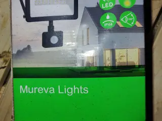 Schneider Mureva 20w LED væghængt projektør/sensor
