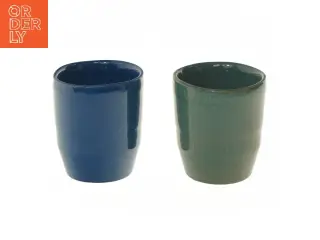 Sæt keramiske krus (str. 9x8 cm)