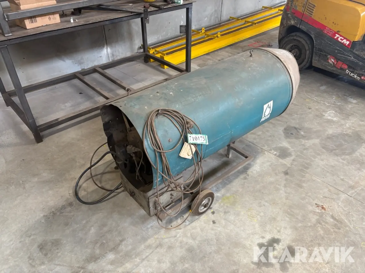 Billede 4 - Mobil varmekanon Priva DF 8