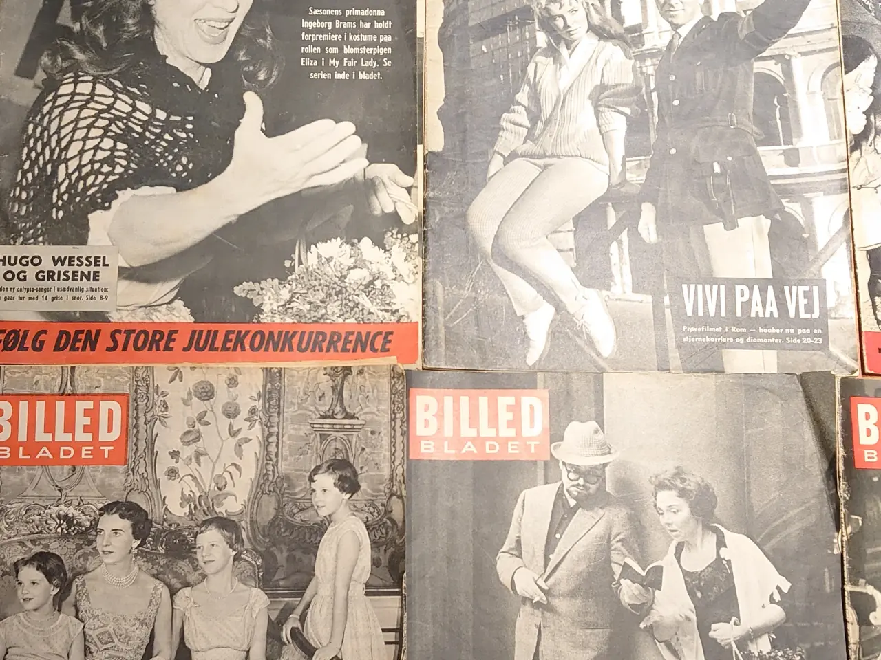 Billede 3 - 20 stk Billed Bladet fra 1954-60.