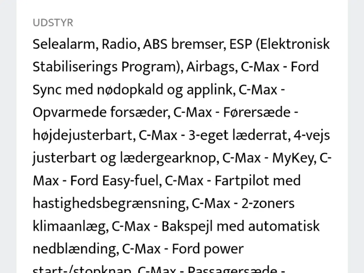 Billede 5 - Ford C-max 120 hk diesel