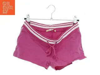 Pink shorts med stribet linning fra Fishbone (str. M)
