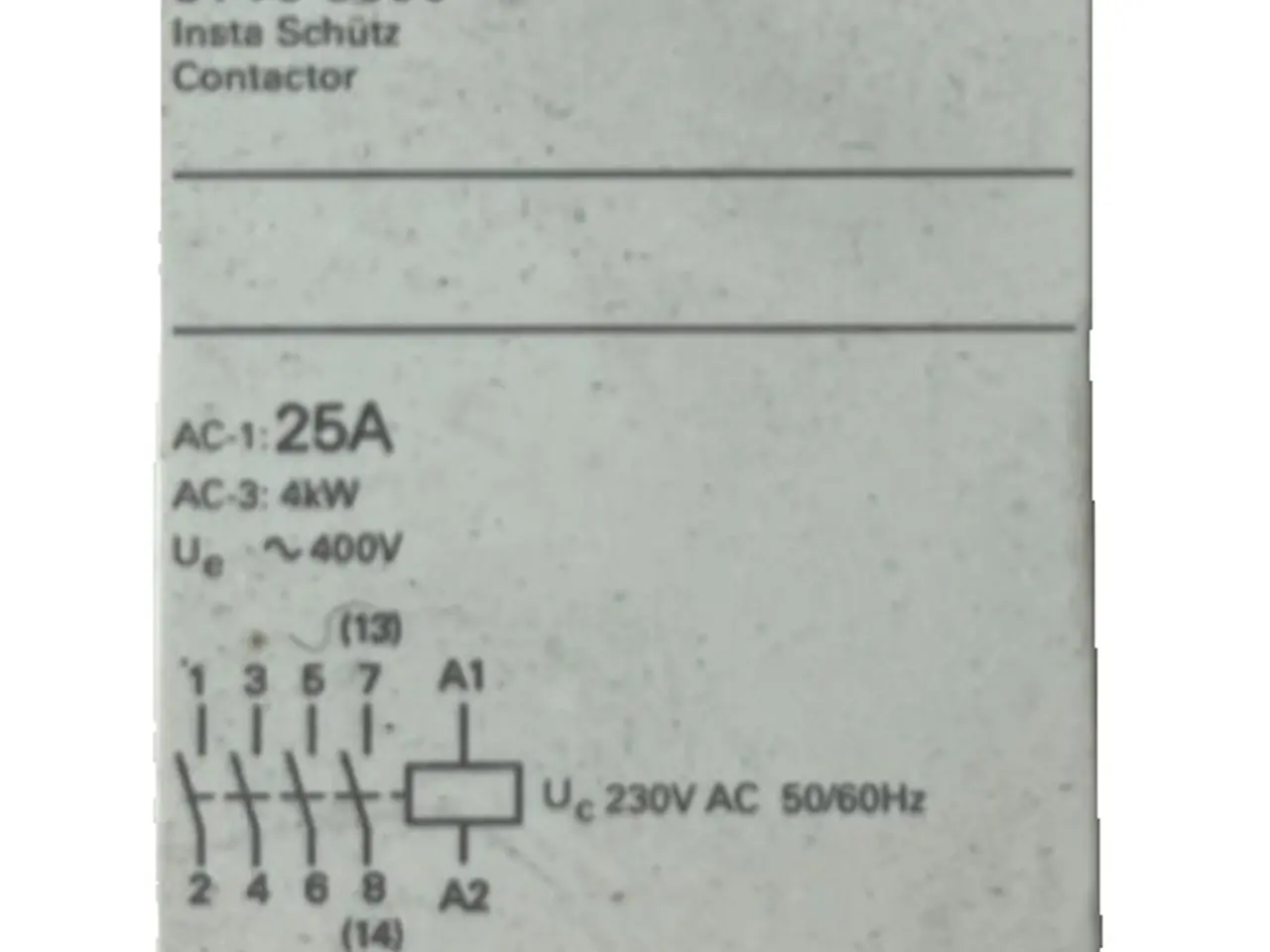 Billede 1 - Siemens 5TT58300 Installation kontaktor 25A 230V