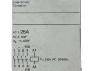 Siemens 5TT58300 Installation kontaktor 25A 230V