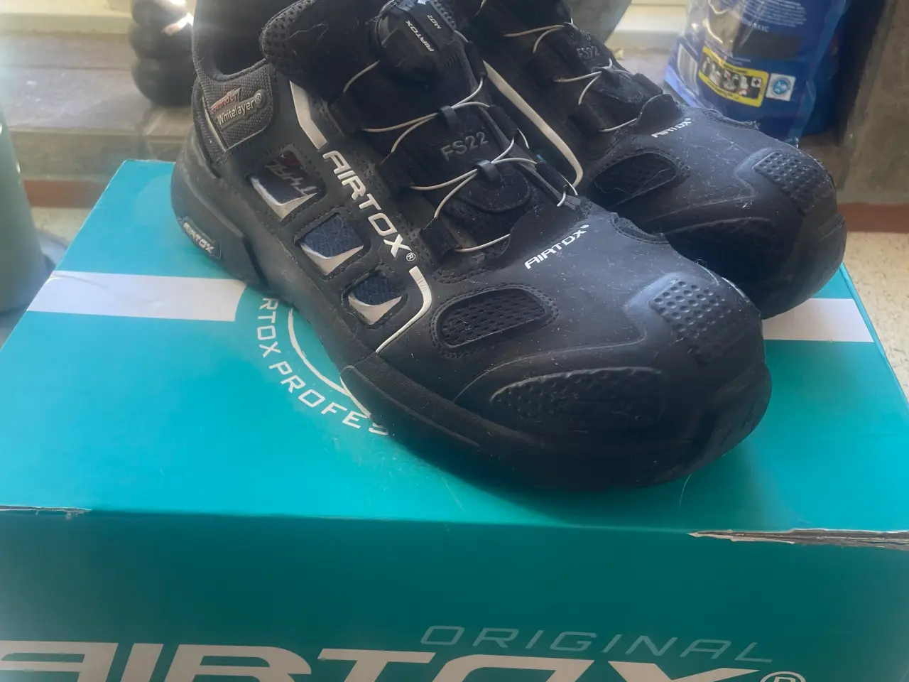 Billede 1 - FS22 SIKKERHEDS-SANDAL, UNISEX, SORT - AIRTOX